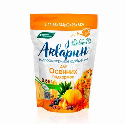 Акварин для осенних подкормок